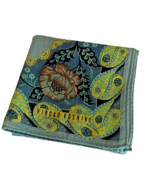Vintage Hiroko Koshino Lightweight Cotton Scarf